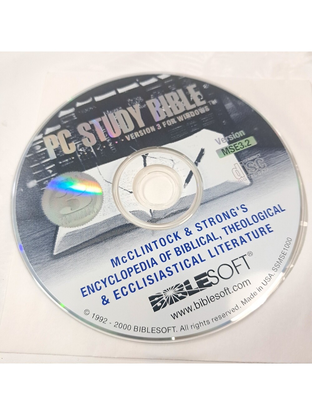 PC Study Bible Biblesoft V3 CD McClintock & Strong's Encyclopedia of Biblical